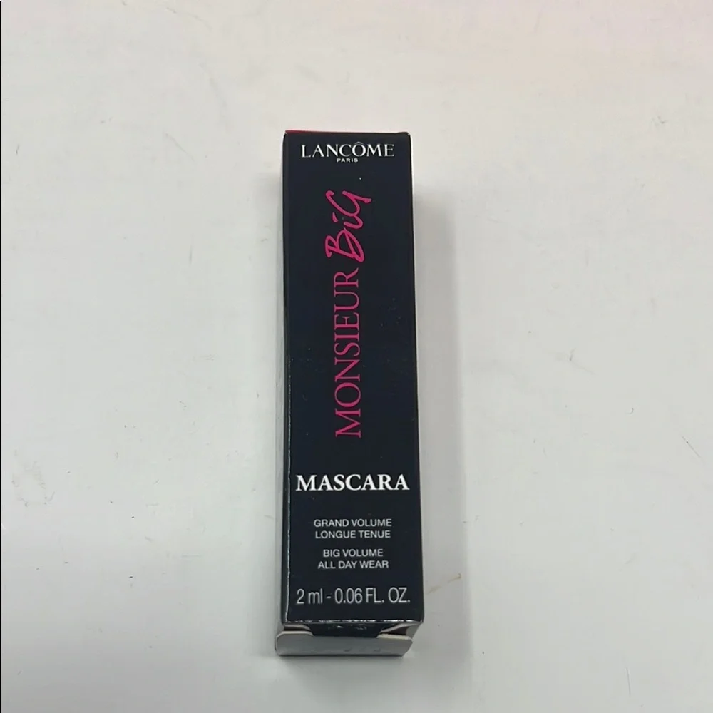 NWT Lancome Monsieur Big Mascara in Intense Black Size 2ml/0.06 oz